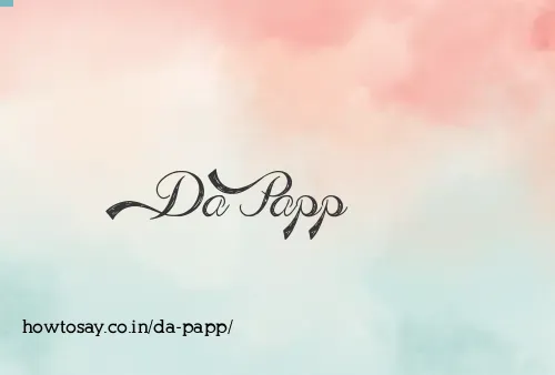 Da Papp