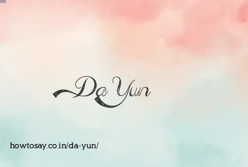 Da Yun