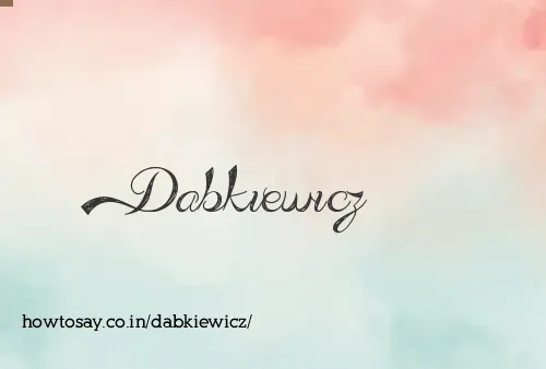 Dabkiewicz