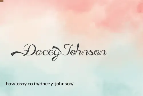 Dacey Johnson
