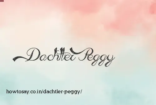Dachtler Peggy