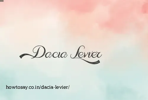 Dacia Levier