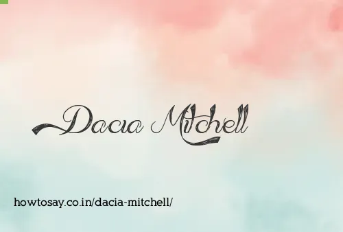Dacia Mitchell
