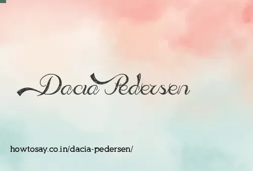 Dacia Pedersen