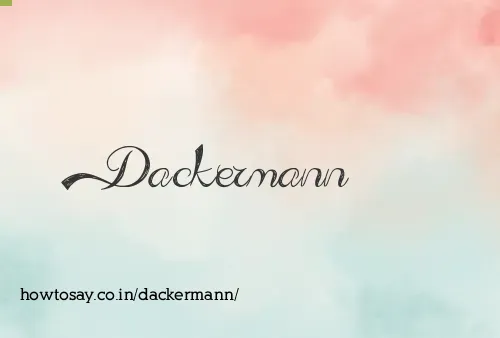 Dackermann