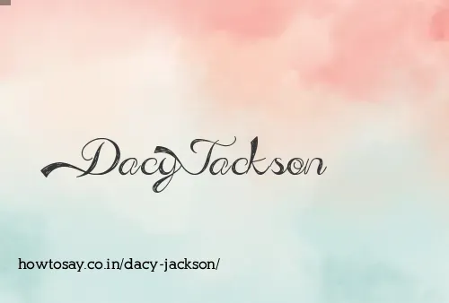Dacy Jackson