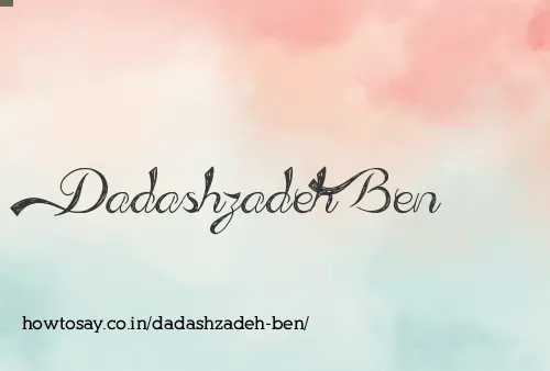 Dadashzadeh Ben