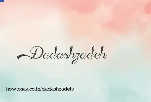 Dadashzadeh