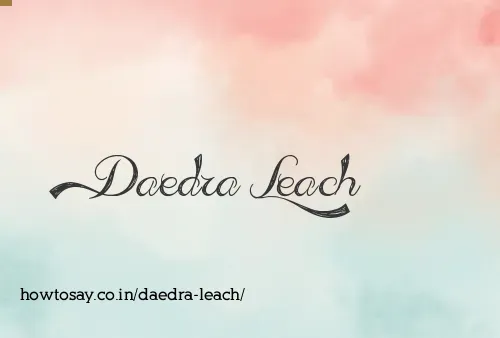 Daedra Leach