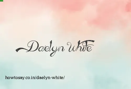 Daelyn White