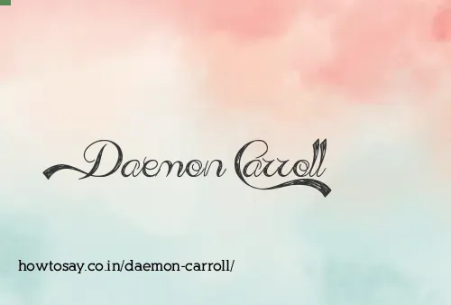 Daemon Carroll