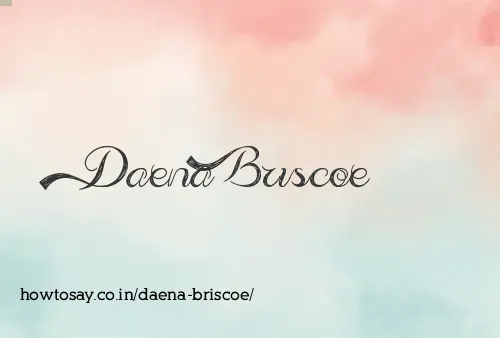 Daena Briscoe