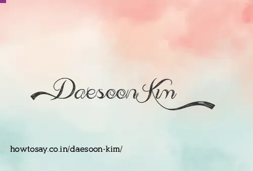 Daesoon Kim