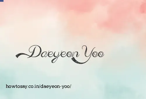 Daeyeon Yoo