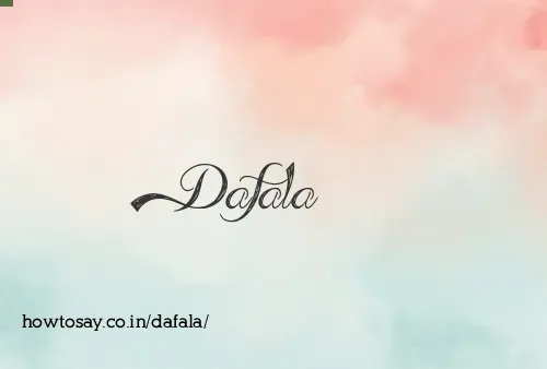 Dafala
