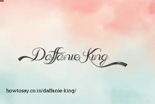 Daffanie King