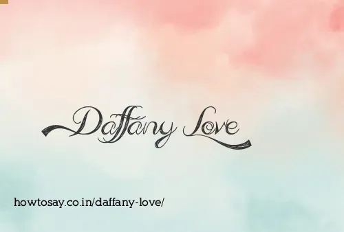 Daffany Love