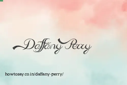 Daffany Perry