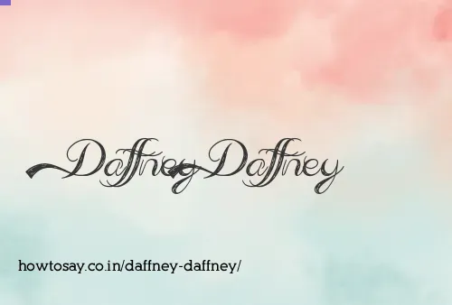 Daffney Daffney