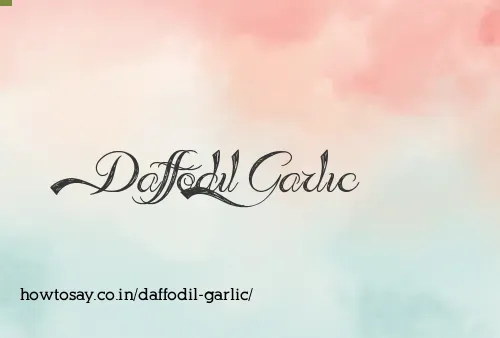 Daffodil Garlic