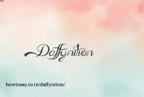Daffynition