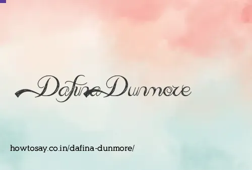 Dafina Dunmore