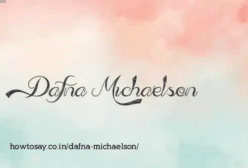 Dafna Michaelson