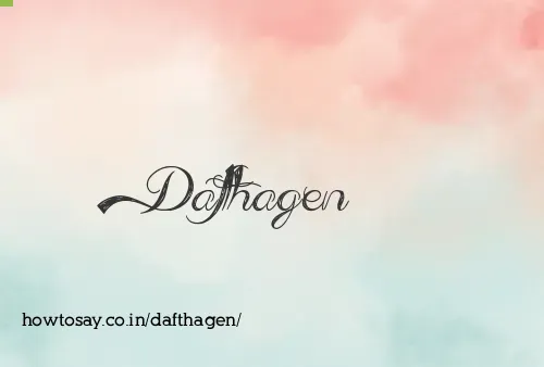 Dafthagen