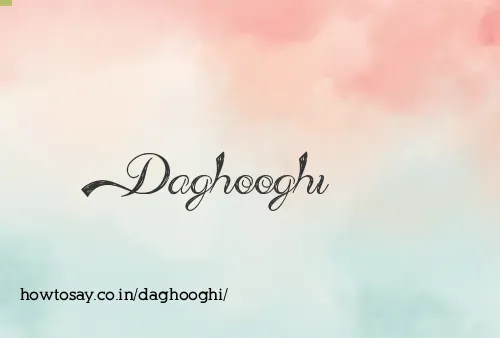 Daghooghi