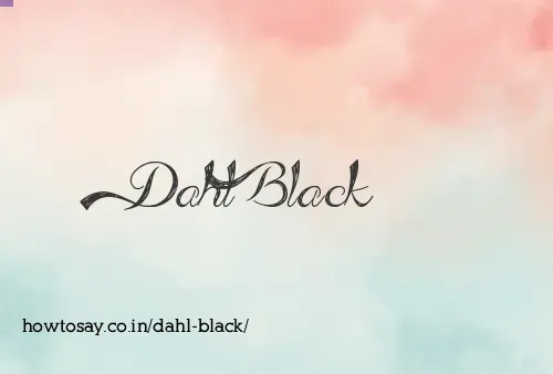 Dahl Black