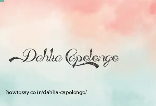 Dahlia Capolongo