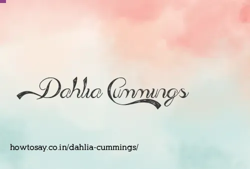 Dahlia Cummings