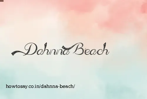 Dahnna Beach