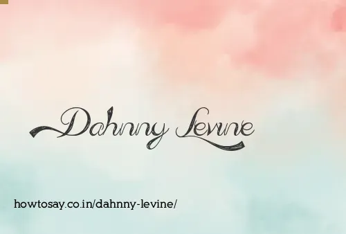Dahnny Levine