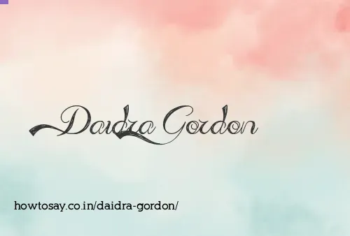 Daidra Gordon