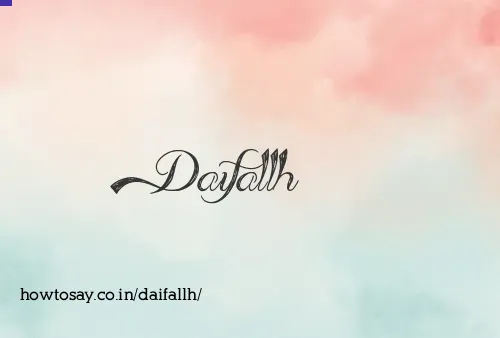 Daifallh
