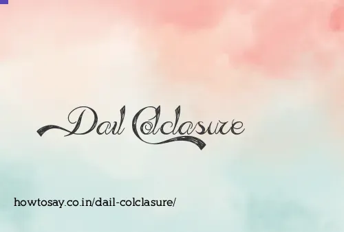 Dail Colclasure