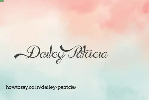 Dailey Patricia