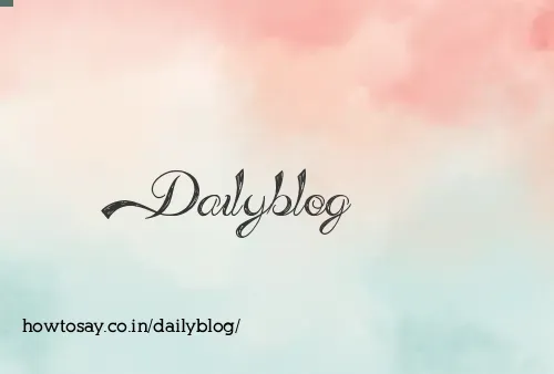 Dailyblog