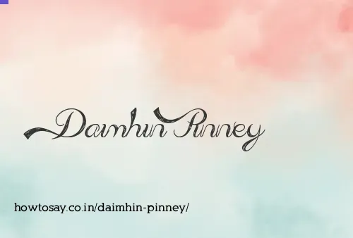 Daimhin Pinney