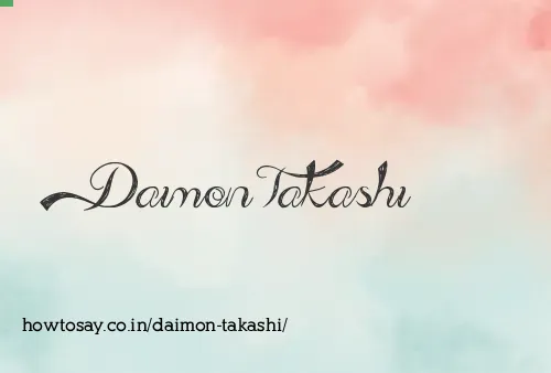 Daimon Takashi