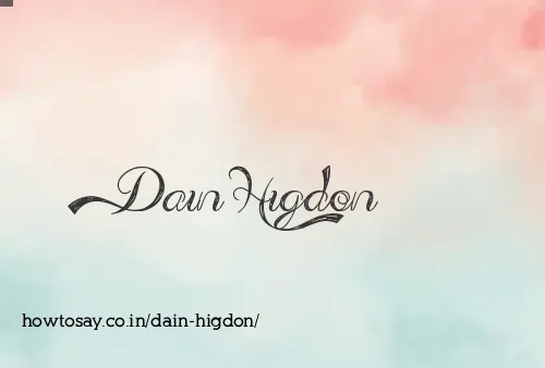 Dain Higdon