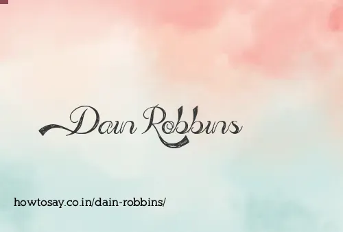 Dain Robbins