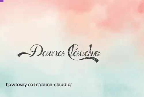 Daina Claudio