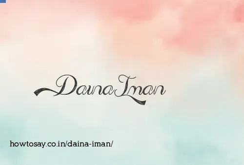 Daina Iman