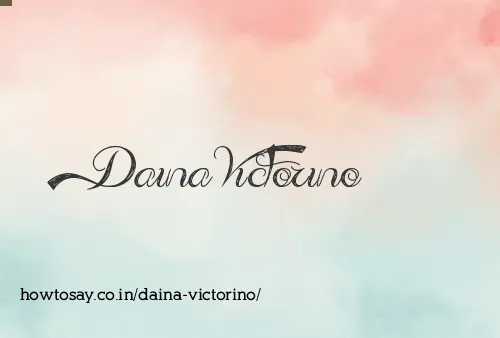Daina Victorino