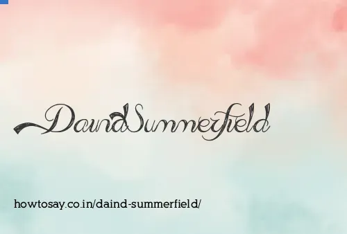 Daind Summerfield