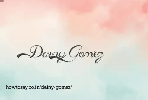 Dainy Gomez