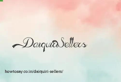 Daiquiri Sellers