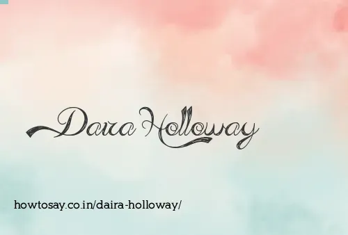 Daira Holloway